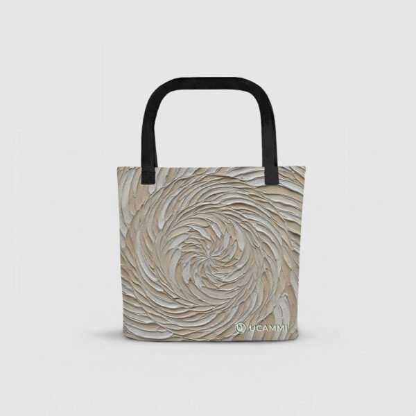 Soule: Patient Spiral Canvas Tote Bag | Double-Sided Medium