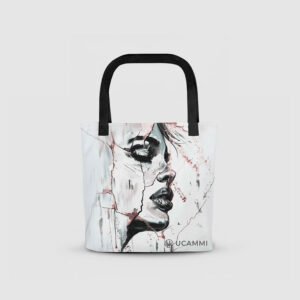 Atelier: Soft Resilience Portrait Canvas Tote Bag | Double-Sided Medium