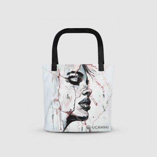 Atelier: Soft Resilience Portrait Canvas Tote Bag |  Double-Sided Medium
