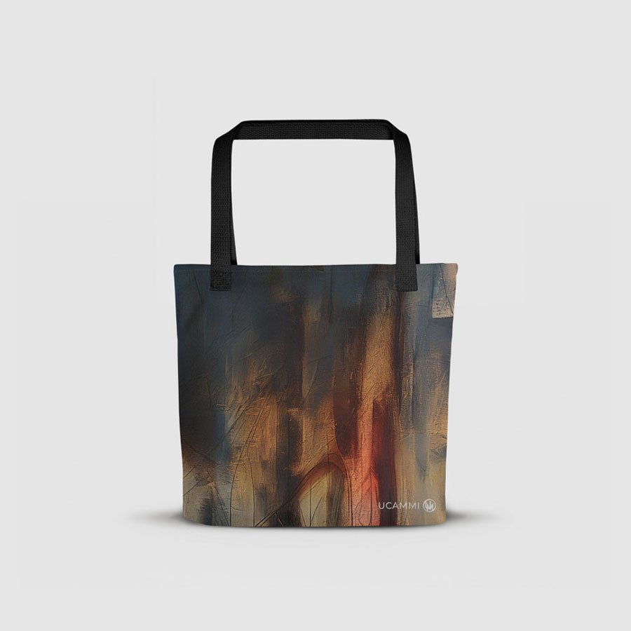 Atelier: Quiet Reverie Portrait Canvas Tote Bag | Double-Sided Medium - Image 5