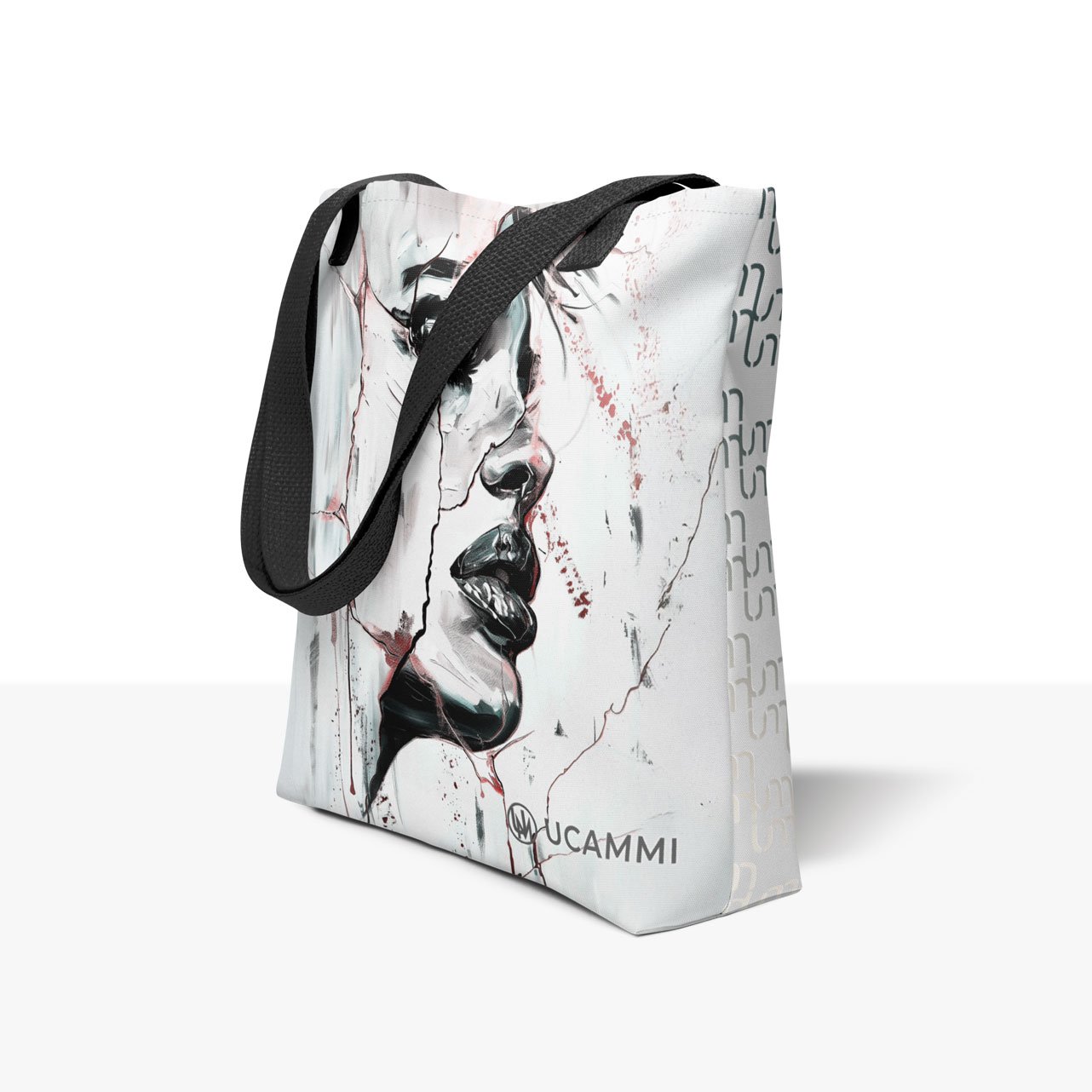 Atelier: Soft Resilience Portrait Canvas Tote Bag | Double-Sided Medium - Image 2