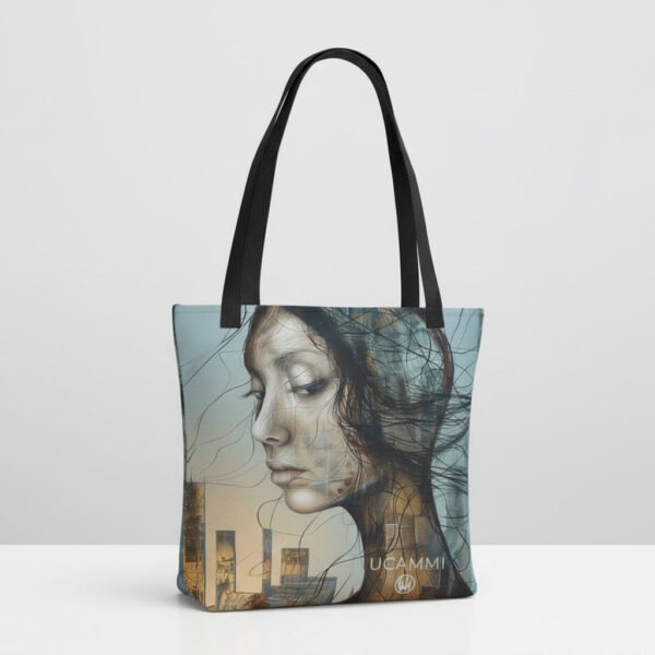 Atelier: Quiet Reverie Portrait Canvas Tote Bag | Double-Sided Large