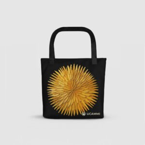 Soule: Golden Courage Canvas Tote Bag | Double-Sided Medium