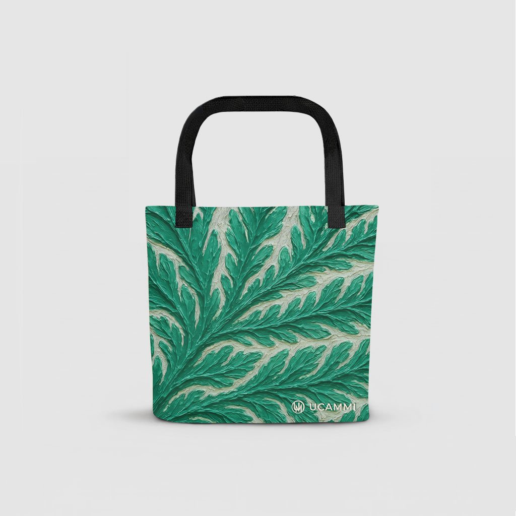 Soule: Inspired Leaf Flow Canvas Tote Bag | Double-Sided Medium - Image 4