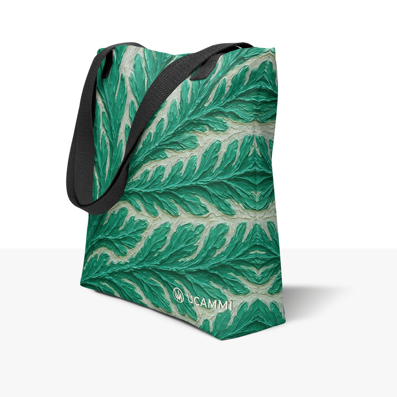 Soule: Inspired Leaf Flow Canvas Tote Bag | Double-Sided Medium - Image 2