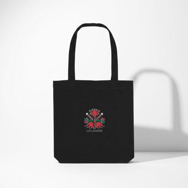 Nomad: Bear Paw Embroidered Tote Bag | Recycled Cotton